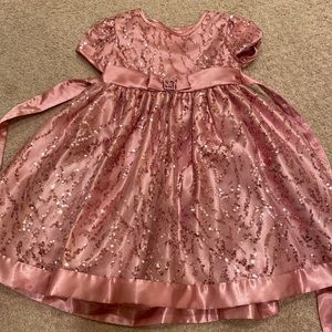 Pink sequence dress!